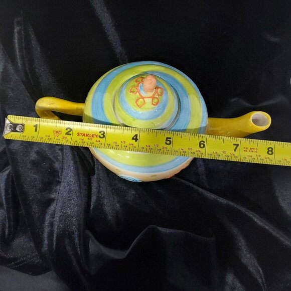 Oneida Teapot Single Serve 12 Oz Pastel Flowers Cottagecore English Tea Charming - Picture 5 of 9